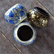 Assorted Kashmiri Papier-Mâché Napkin Rings - Hand-Painted - Hamiast