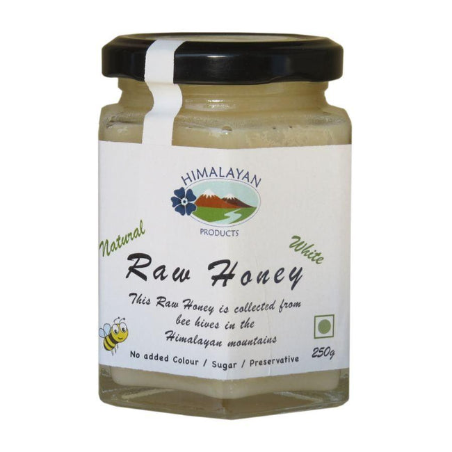 Kashmir Raw White Honey - Pure, Unprocessed & Medicinal (Pahalgam Origin) - Hamiast